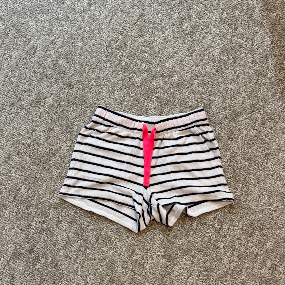 Vineyard Vines Navy and Cream Striped Shorts